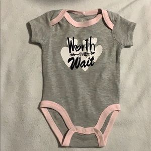 Baby girl 6 months onesie